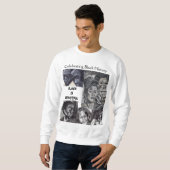HISTOIRE NOIRE NEGRO COLLAGE sweatshirt (Devant entier)