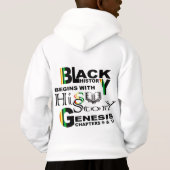 Histoire noire - Sweat - shirt à capuche (Dos)