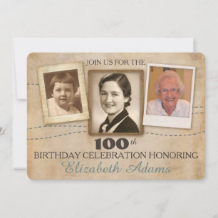 Histoires antiques   Trois photos Invitation d'ann