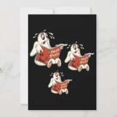 Histoires de fantômes Invitation de la fête d'Hall (Dos)