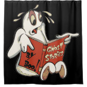 Histoires de fantômes Rideau de douche d'Halloween (Devant)