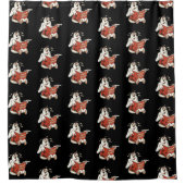 Histoires de fantômes Rideau de douche d'Halloween (Devant)