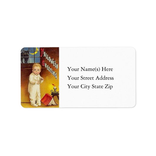 Histoires de fantômes sur le Étiquette de adresse  (Devant)