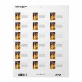 Histoires de fantômes sur le Étiquette de adresse  (Feuille entière)