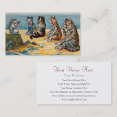 Histoires de poissons de Louis Wain - carte de (Devant / Derrière)