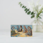 Histoires de poissons de Louis Wain - carte de (Debout devant)