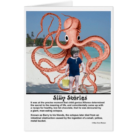 Histoires stupides : Octopus mangeant de l'homme (Devant)