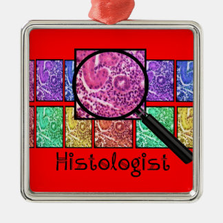 Histologist Gifts Magnified Cells Design Metalen Ornament