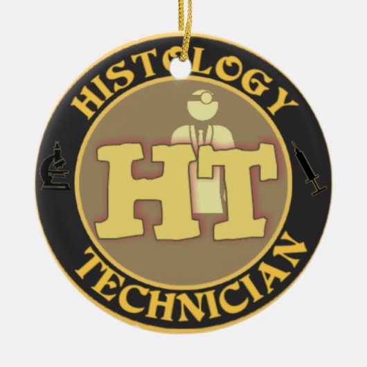 HISTOLOGY TECHNICIAN ORNAMENT CHRISTMAS (Voorkant)