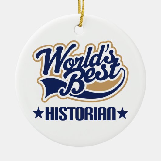 Historian Gift Ornament (Voorkant)