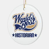 Historian Gift Ornament (Links)