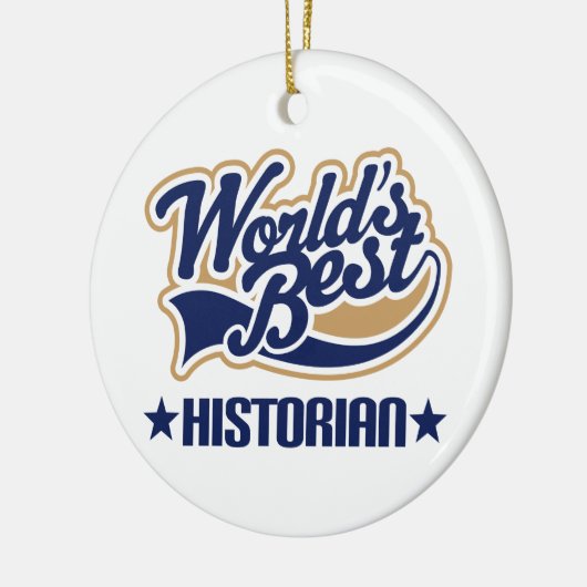 Historian Gift Ornament (Links)