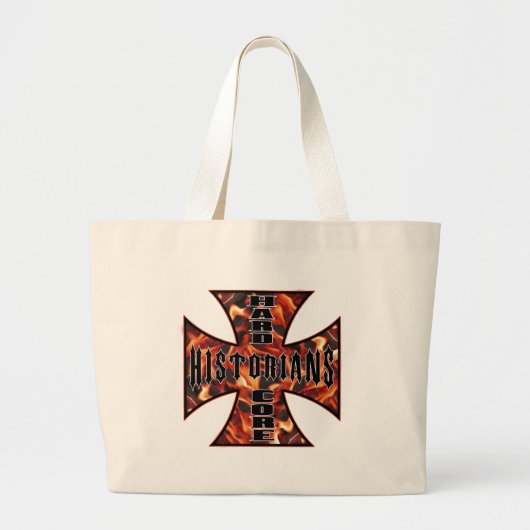 Historian Hard Core Grote Tote Bag (Voorkant)