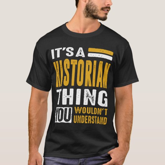 Historian Thing T-shirt (Voorkant)