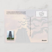 Historic Bat Tower, Sugarloaf Key, Florida Briefkaart (Achterkant)