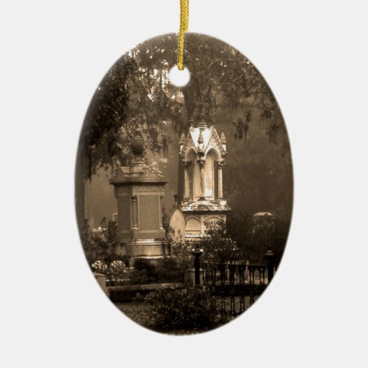 Historic Bonaventure Cemetery Keramisch Ornament (Voorkant)