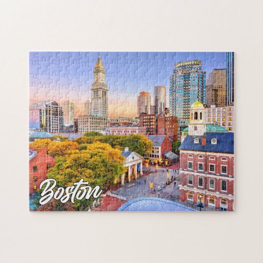 Historic Boston, Massachusetts, Verenigde Staten Legpuzzel (Horizontaal)