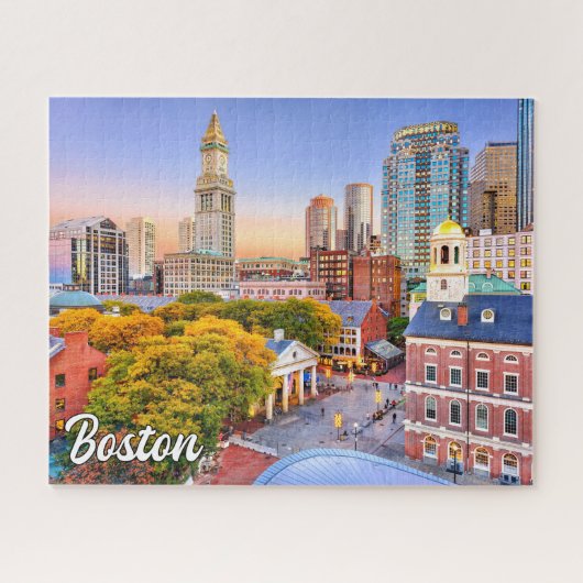 Historic Boston, Massachusetts, Verenigde Staten Legpuzzel (Horizontaal)