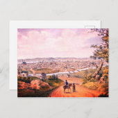 Historic Cincinnati, Ohio (1841) Briefkaart (Voorkant / Achterkant)