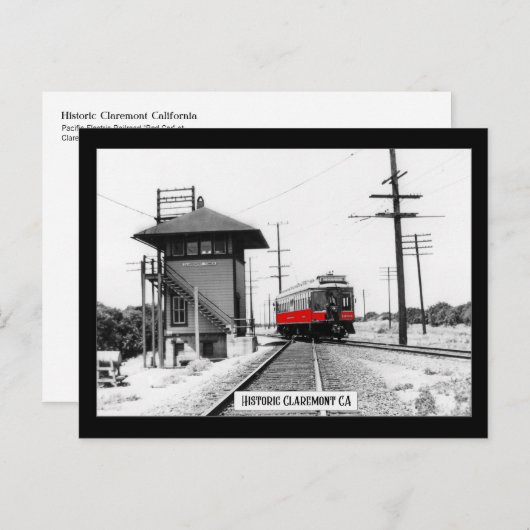 Historic Claremont - Briefkaart (Voorkant / Achterkant)