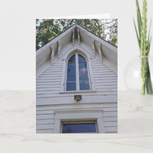 HISTORIC COUNTRY CHURCH BLANK WENSKAART KAART