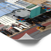 Historic Downtown Henderson, Texas Poster (Hoek)