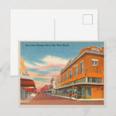 Historic Duval St. van Fleming, Key West Florida Briefkaart (Voorkant / Achterkant)