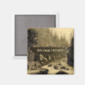 Historic Erie Canal Bicentennial Years Magneet (Voorkant / Achterkant)