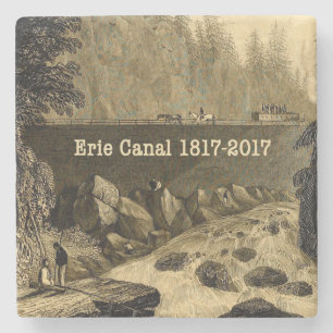 Historic Erie Canal Bicentennial Years Stenen Onderzetter