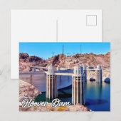 Historic Hoover Dam, Nevada, Verenigde Staten Briefkaart (Voorkant / Achterkant)