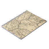 Historic Illinois Map van 1718 Notitieboek (Linkerzijde)