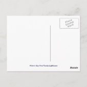 Historic Key West Florida Lighthouse Briefkaart (Achterkant)