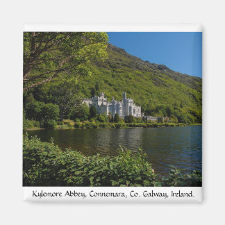 Historic Kylemore Abbey, Co. Galway, Ierland. Magneet