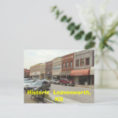 Historic Leavenworth, KS Briefkaart (Staand voorkant)