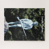 Historic Lexington Minuteman Statue Jigzaag Puzzle Legpuzzel (Horizontaal)