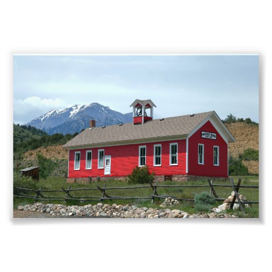 Historic Maysville School, Colorado Poster (Devant)