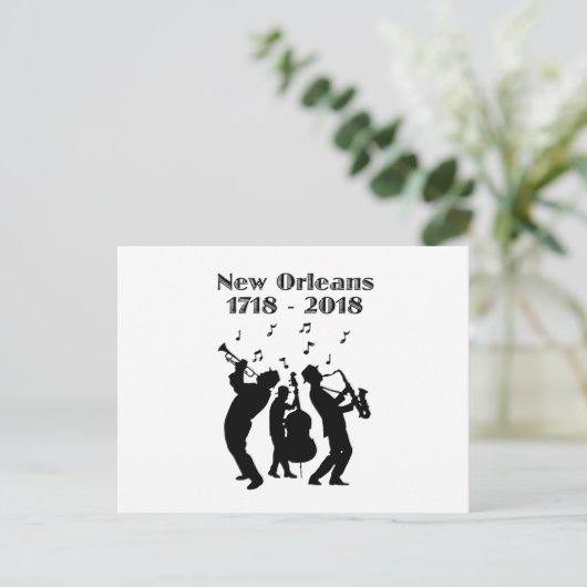 Historic New Orleans Tricentennial Briefkaart (Staand voorkant)