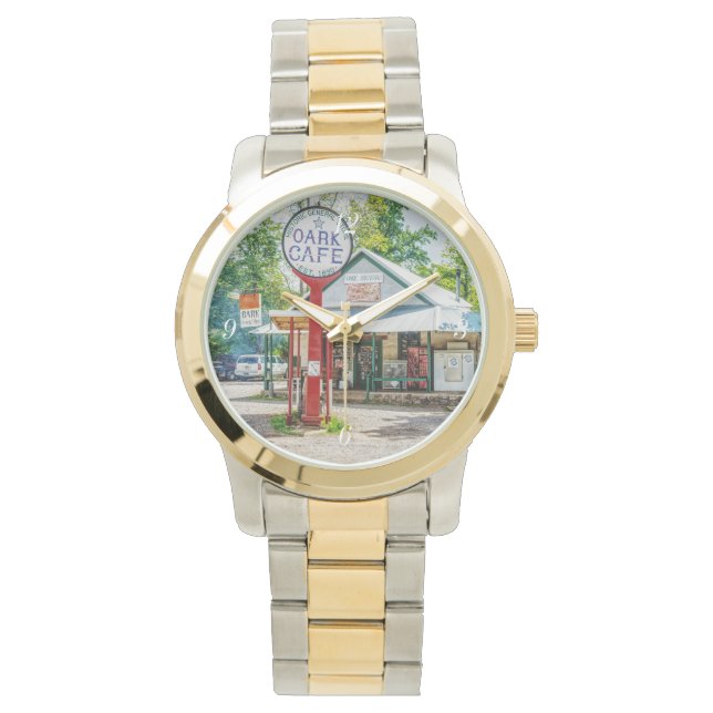 Historic Park Algemene winkel Polshorloge Horloge (Voorkant)