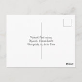 Historic Plymouth Rock canopy - briefkaart (Achterkant)