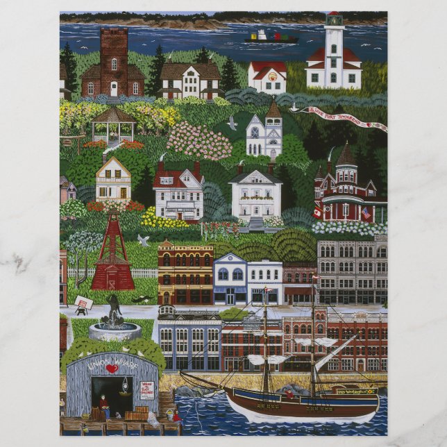 Historic Port Townsend, Washington (Voorkant)