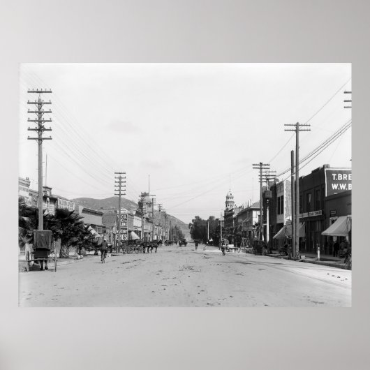 HISTORIC RIVERSIDE, CALIFORNIA c. 1900 Poster (Voorkant)