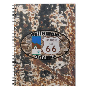 Historic Route 66 ~ Bellemonte, Arizona Notitieboek