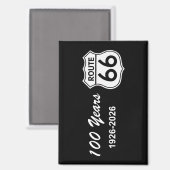 Historic Route 66 Centennial Magneet (Voorkant / Achterkant)