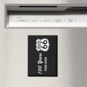 Historic Route 66 Centennial Magneet (Insitu (Vaatwasser))