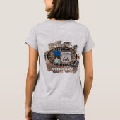 Historic Route 66 ~ Kingman, Arizona T-shirt (Achterkant)