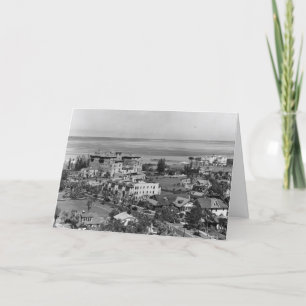 Historic Sarasota, Florida Blank Kaart