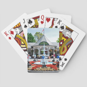 Historic Saratoga 150 op openingsdag Pokerkaarten