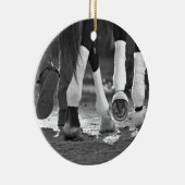 Historic Saratoga Race Course-Step Nicely Keramisch Ornament (Rechts)