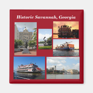 Historic Savannah Georgia Magneet