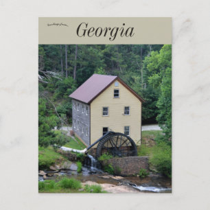 Historic Sell's Mill in Hoschton Georgia Briefkaart